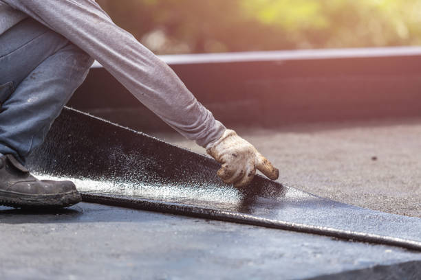 Professional Vapor Barrier Installation technician working in Three Oaks, MI